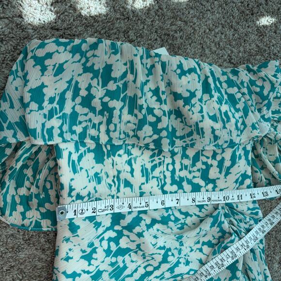 Amanda Uprichard Rosalinda Midi Dress Sz XS in Willow Wedding Guest Cocktail - Picture 4 of 12